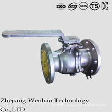 GB Flanged Stainless Steel Manul Floating Ball Valve for Industry